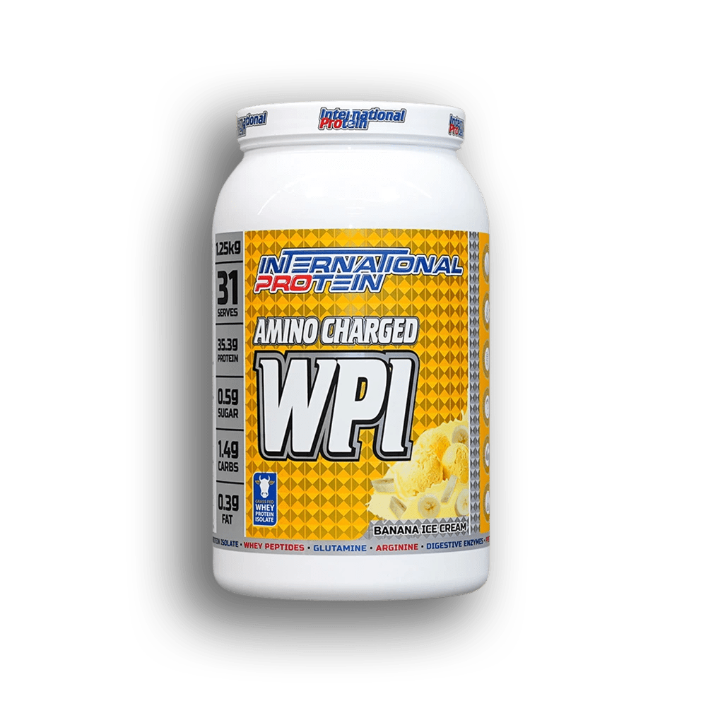 International Protein - Amino Charged Protein WPI - Supplements - 1.25kg - The Cave Gym