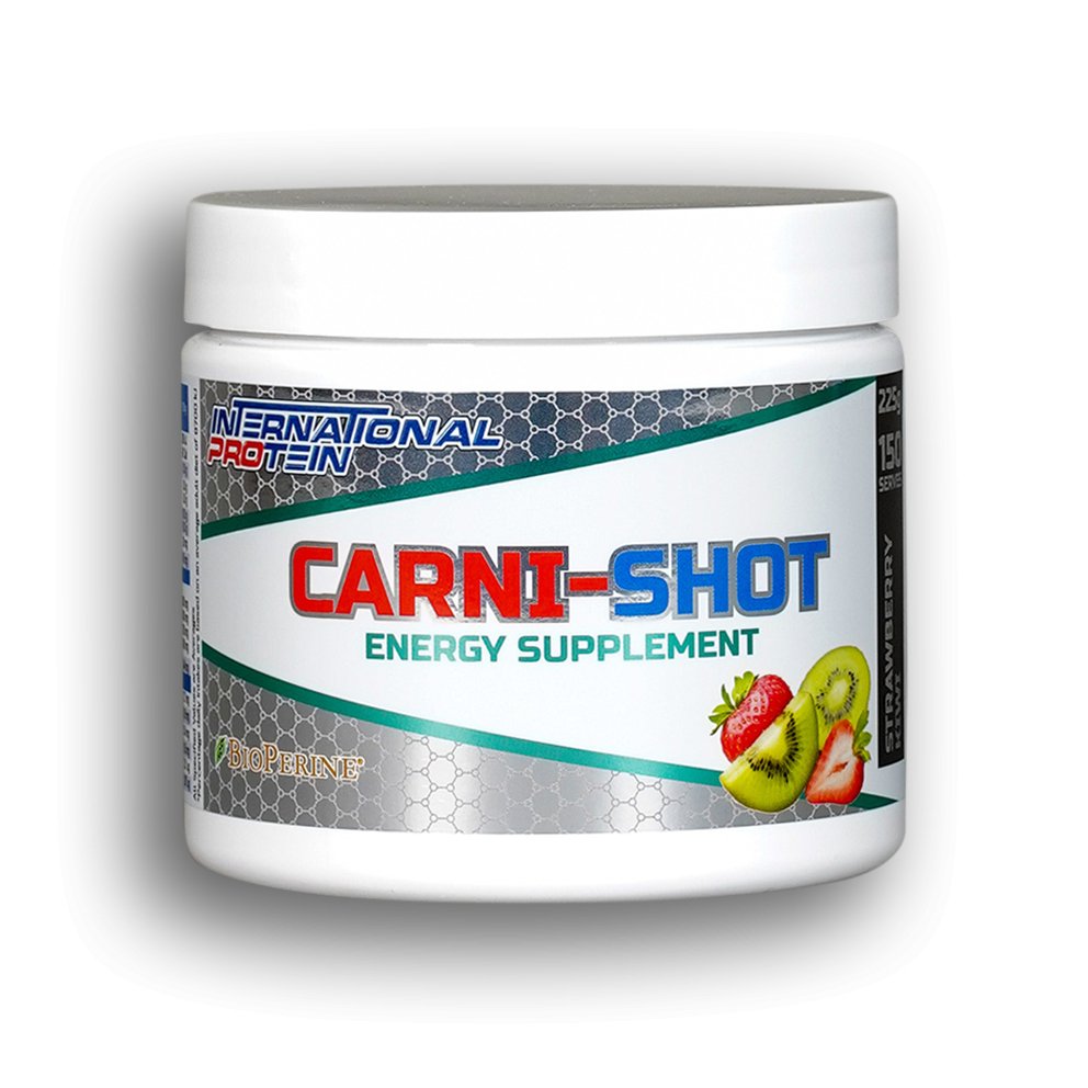 International Protein Carni-Shot 150 Serves - Supplements - Strawberry Kiwi - The Cave Gym