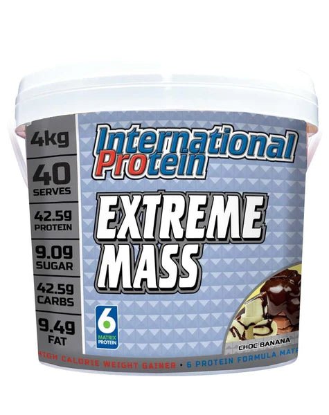 International Protein - Extreme Mass - Supplements - Chocolate Banana - The Cave Gym