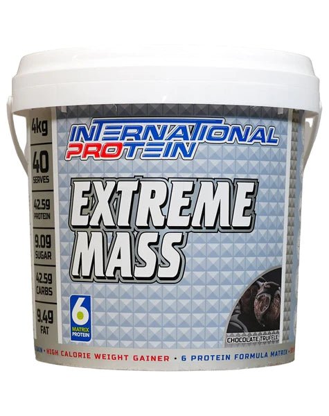 International Protein - Extreme Mass - Supplements - Chocolate Truffle - The Cave Gym