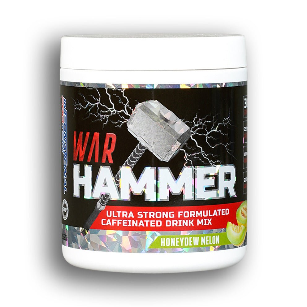 International Protein - War Hammer Pre-Workout - Supplements - Honeydew Melon - The Cave Gym