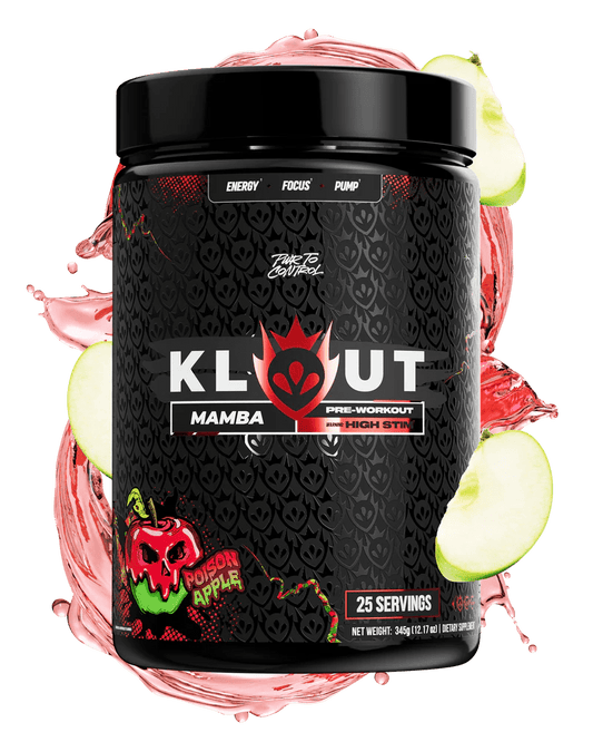 Klout - Mamba Pre-Workout 25 Serves - Supplements - Poison Apple - The Cave Gym