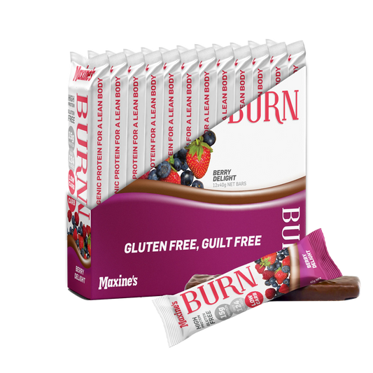 Maxine's - Burn Protein Bar - Supplements - 40g - The Cave Gym
