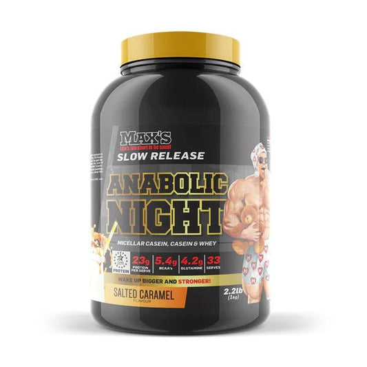 Max's Supplements - Anabolic Night Protein - Supplements - 1kg - The Cave Gym