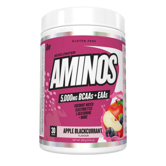 Muscle Nation - Aminos - Supplements - 30 Serves/300g - The Cave Gym