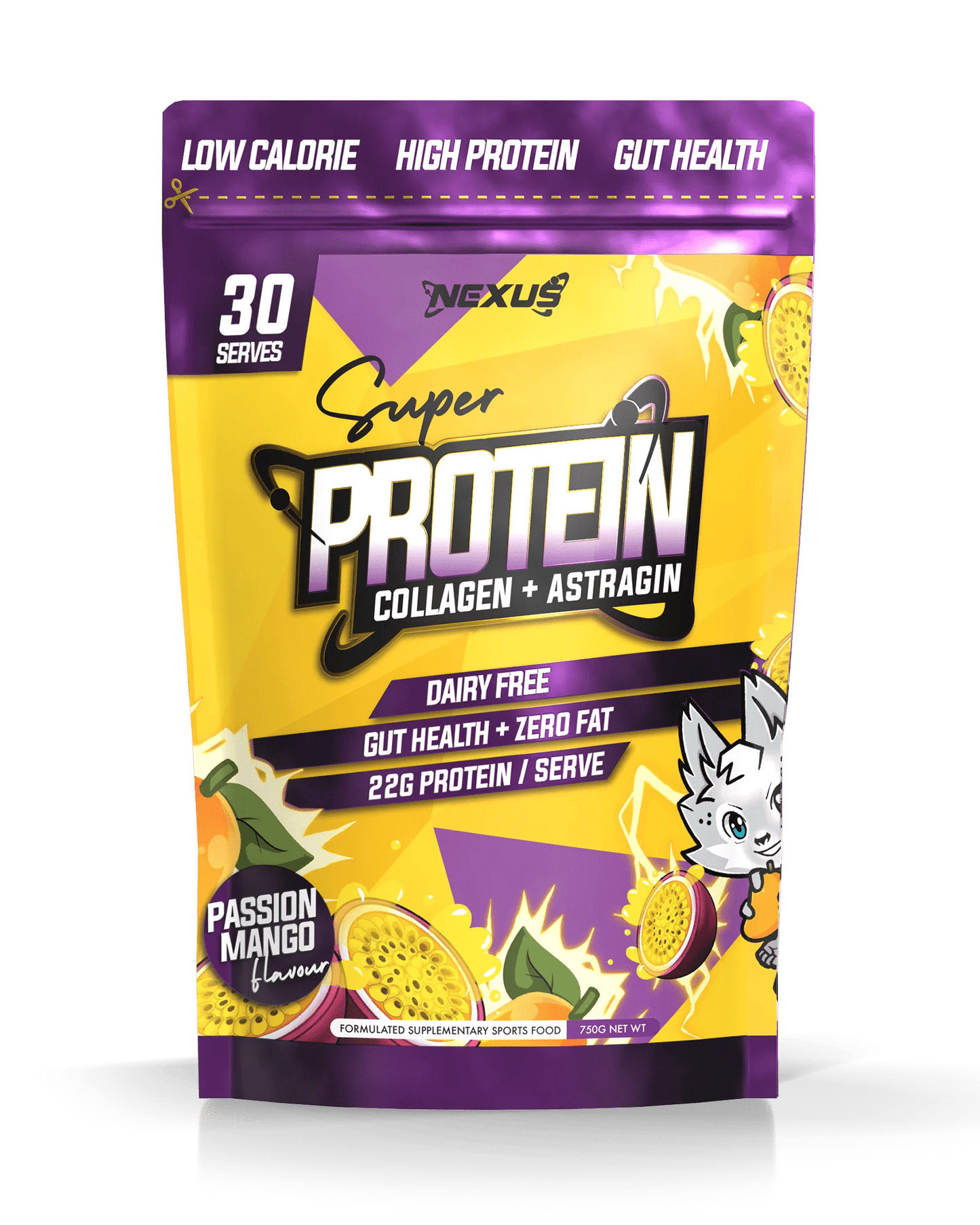 Nexus Sports Nutrition - Super Protein Water - Supplements - 750g/30 Serves - The Cave Gym