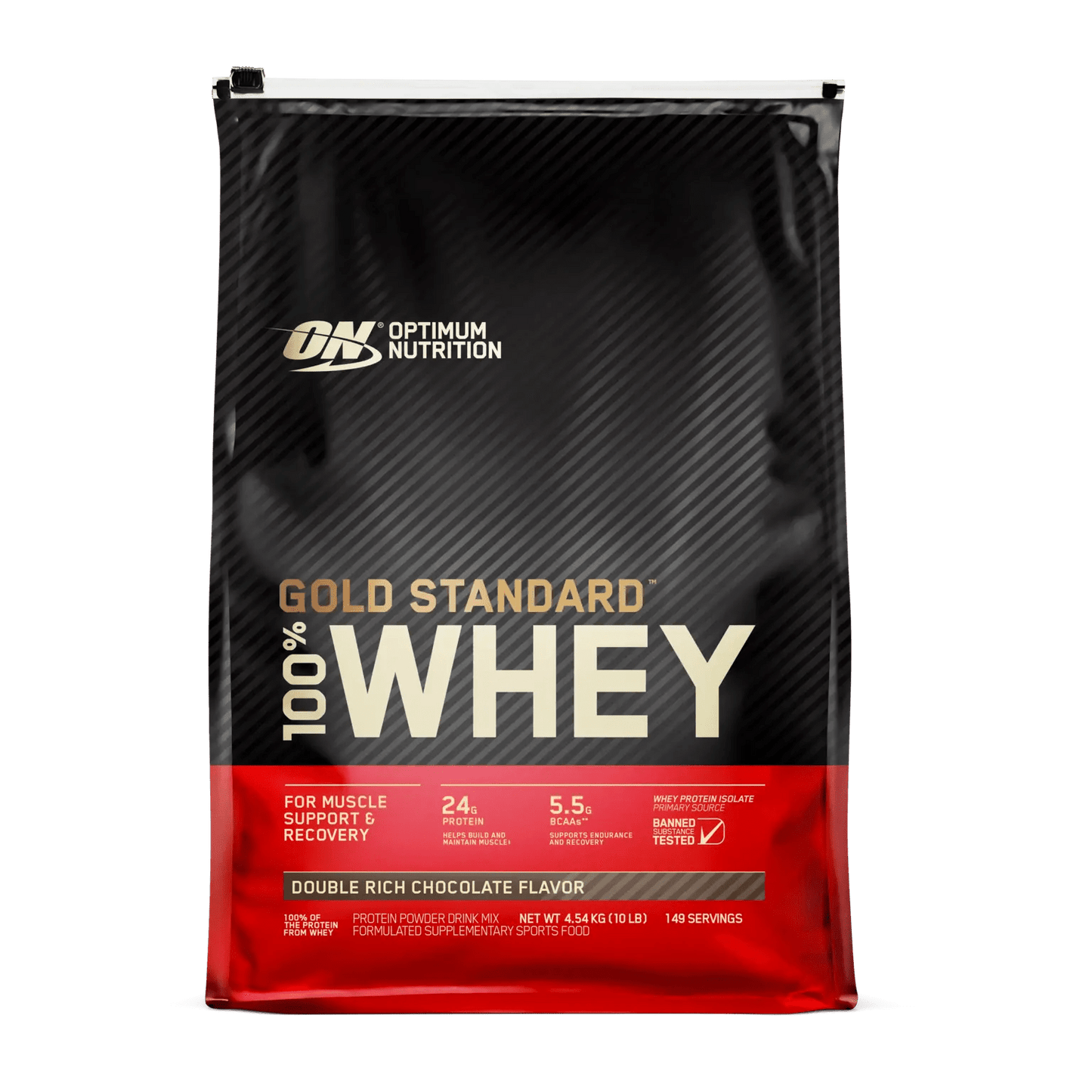 Optimum Nutrition - 100% Whey Gold Standard Protein - Supplements - 4.54kg - The Cave Gym