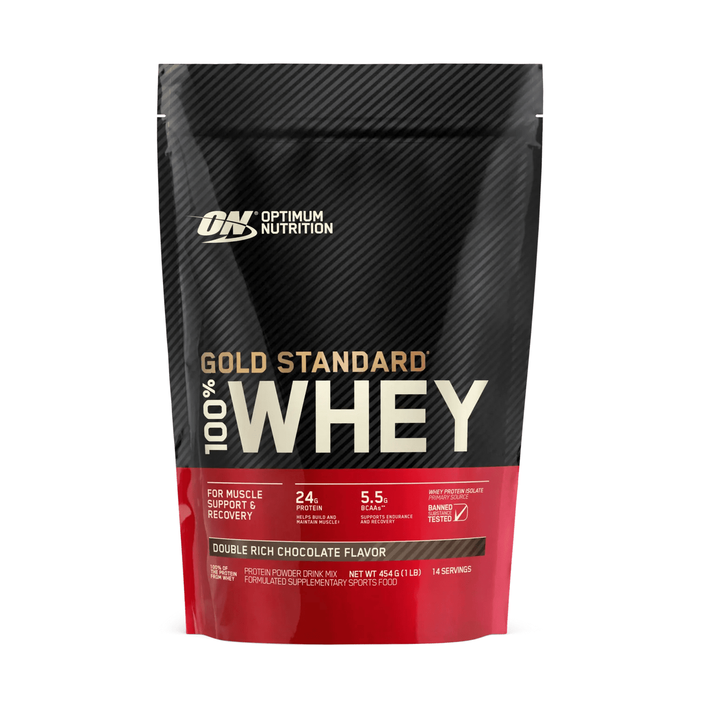 Optimum Nutrition - 100% Whey Gold Standard Protein - Supplements - 454g - The Cave Gym