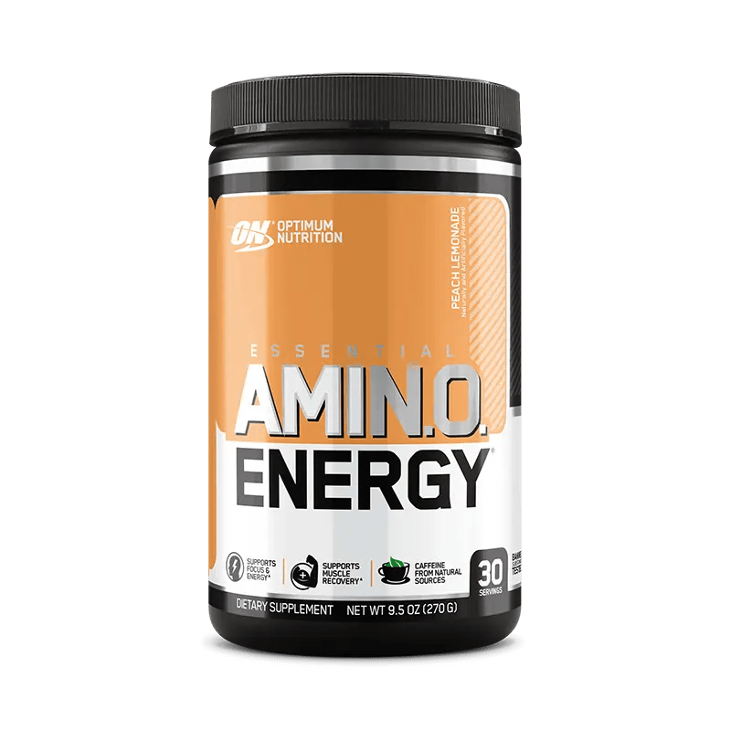 Optimum Nutrition - Essential Amino Energy - Supplements - Peach Lemonade - The Cave Gym