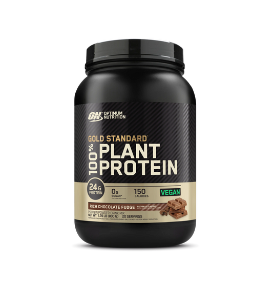 Optimum Nutrition - Gold Standard 100% Plant Protein - Supplements - Chocolate - The Cave Gym