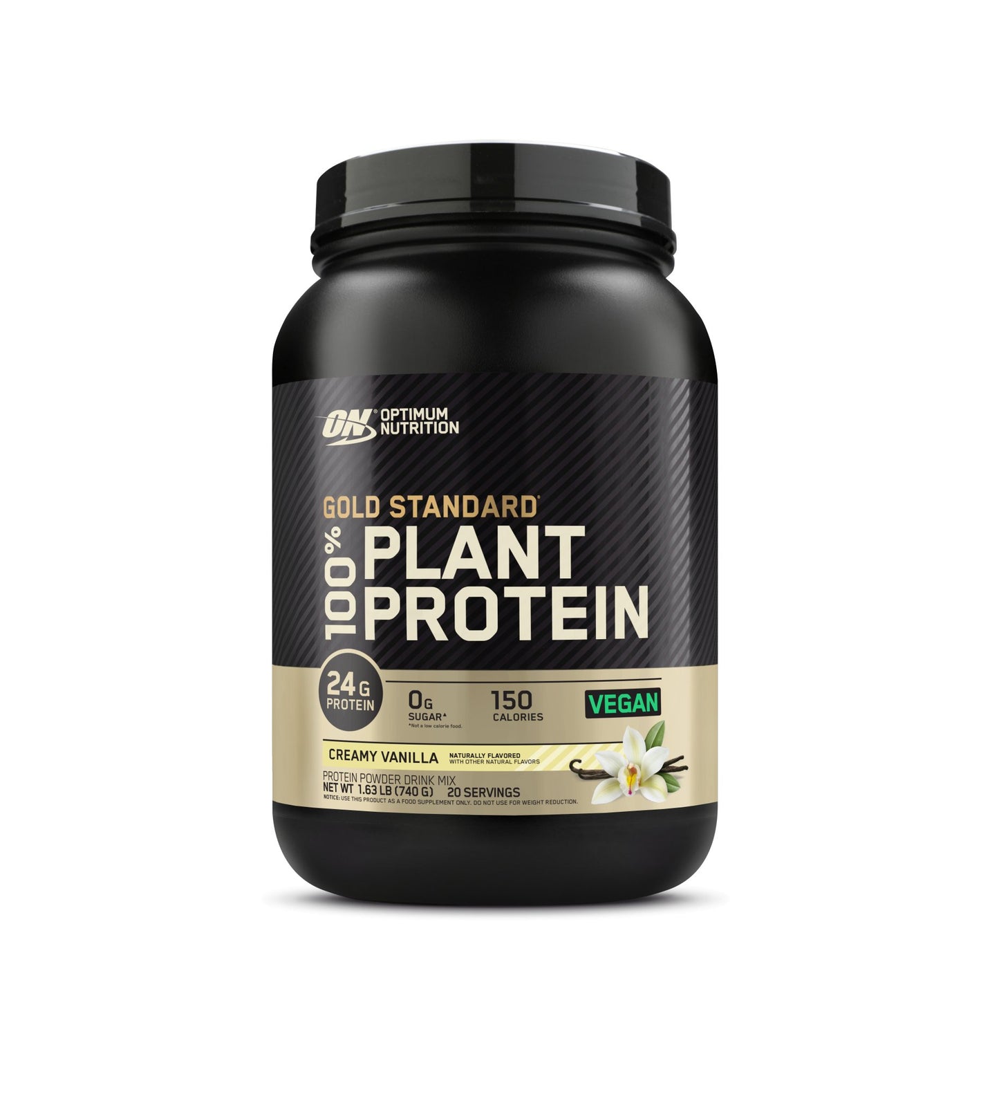 Optimum Nutrition - Gold Standard 100% Plant Protein - Supplements - Vanilla - The Cave Gym