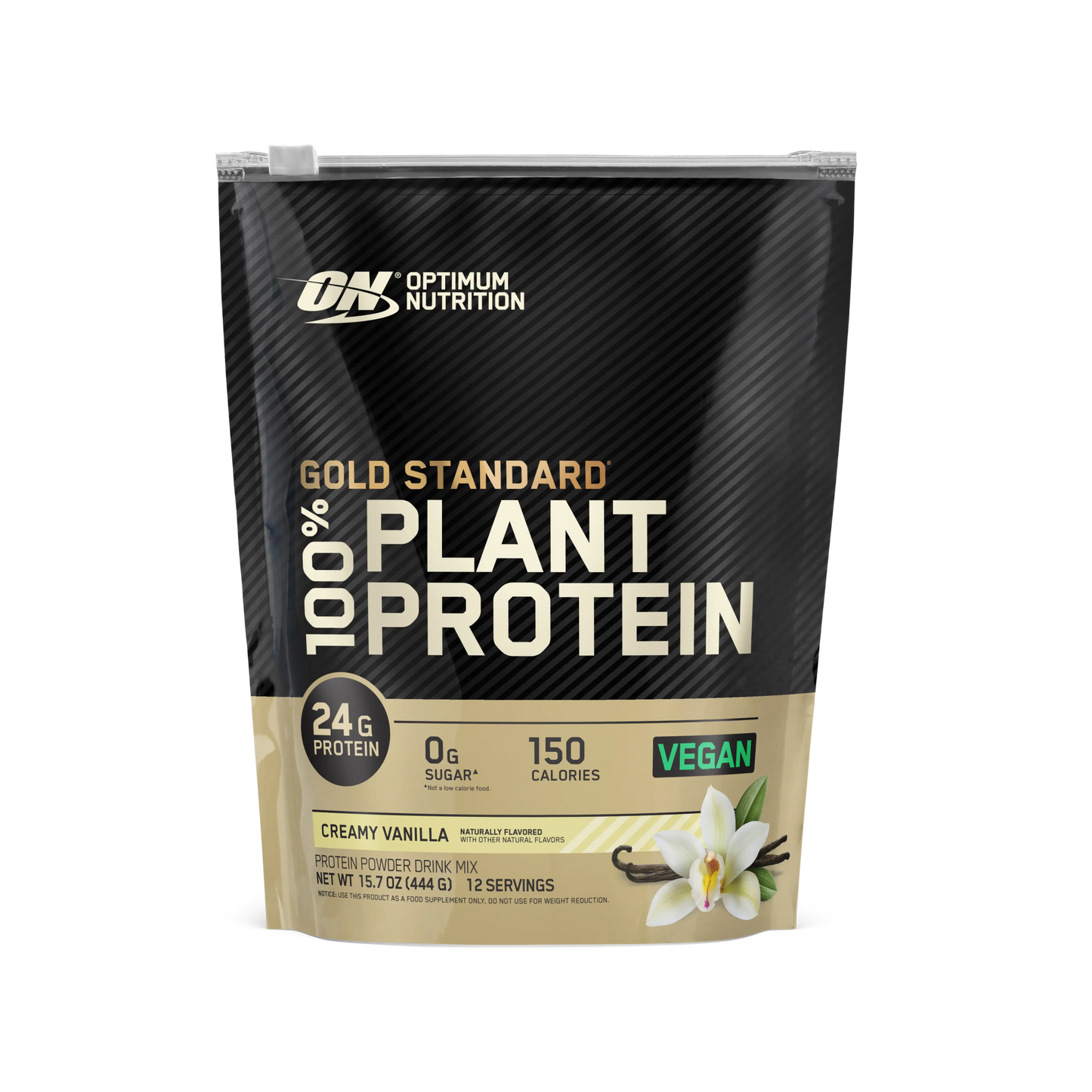 Optimum Nutrition - Gold Standard 100% Plant Protein - Supplements - Vanilla - The Cave Gym