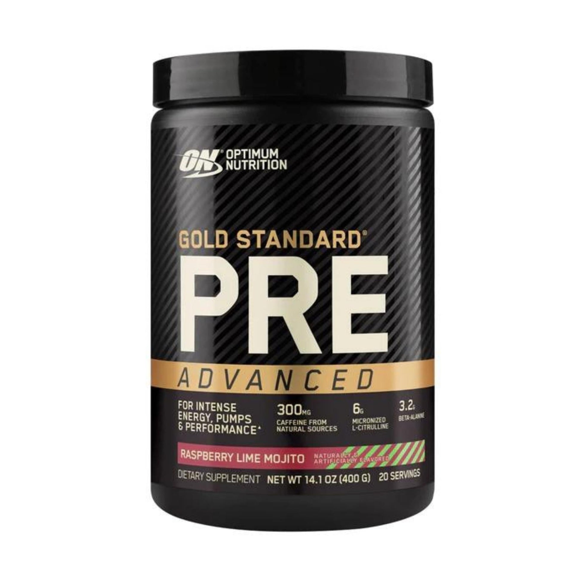 Optimum Nutrition - Gold Standard Advanced Pre-Workout - Supplements - 20 Serves - The Cave Gym