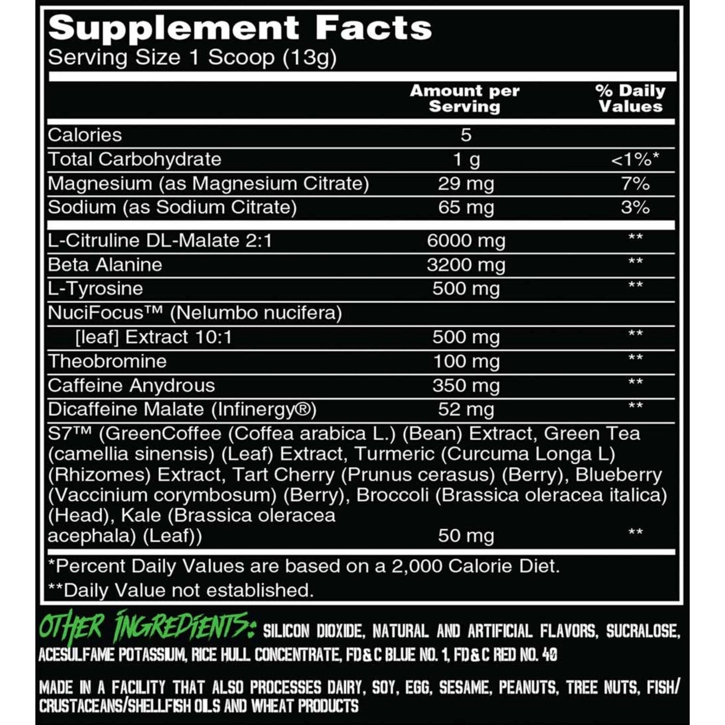 Outbreak Nutrition - Pathogen Pre-Workout - Supplements - Nuka Colada - The Cave Gym
