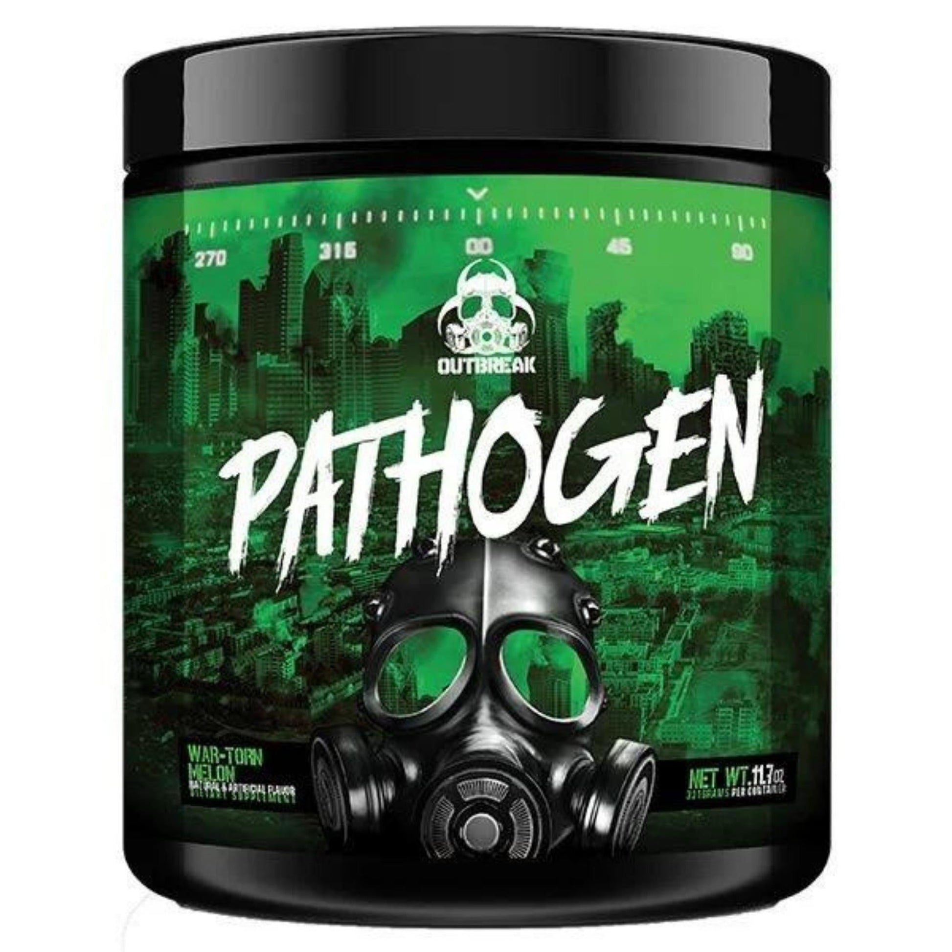 Outbreak Nutrition - Pathogen Pre-Workout - Supplements - War-Torn-Melon - The Cave Gym