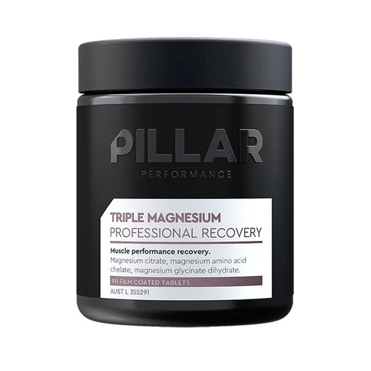 Pillar Performance - Triple Magnesium - Supplements - 90 Film Coated Tablets - The Cave Gym