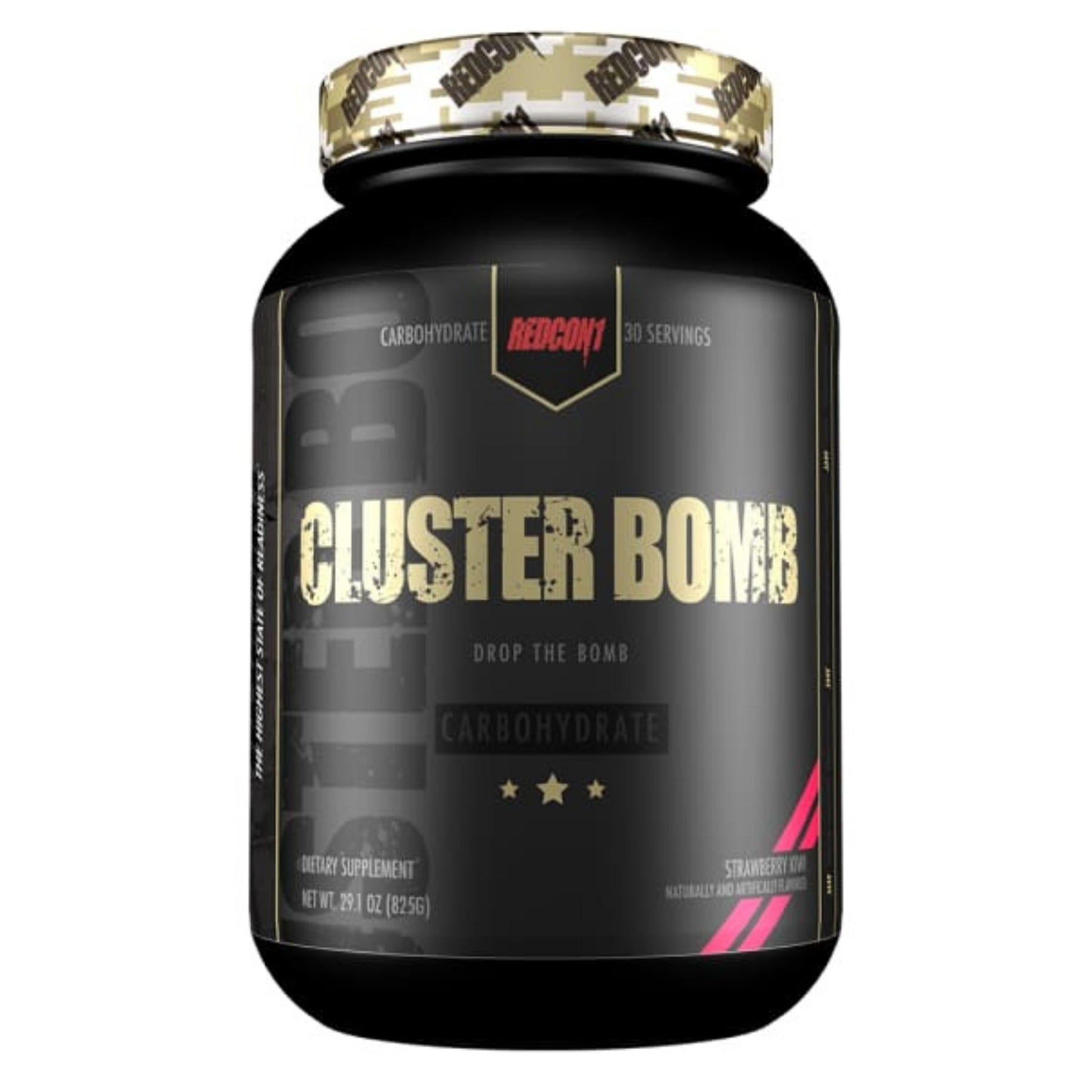Redcon1 - Cluster Bomb Carbohydrates - Supplements - Strawberry Kiwi - The Cave Gym