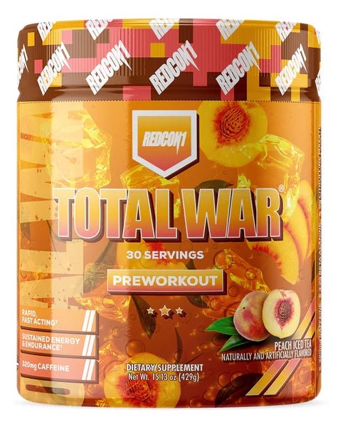 Redcon1 - Total War Pre-Workout - Supplements - 30 Serves - The Cave Gym