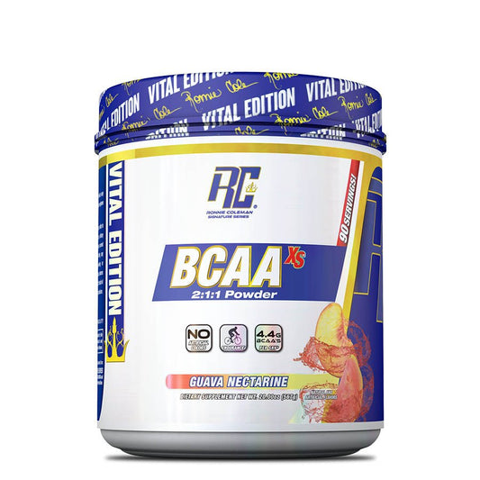 Ronnie Coleman BCAA XS (90 Serve) - Supplements - Guava Nectarine - The Cave Gym