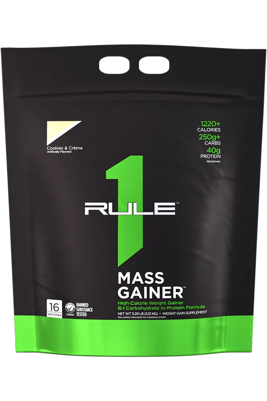 Rule1 Proteins - R1 Mass Gainer - Supplements - 16 Serves - The Cave Gym