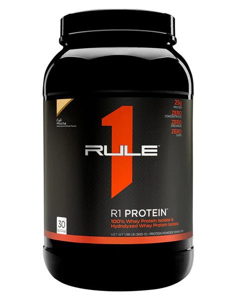 Rule1 Proteins - R1 Protein WPI - Supplements - 30 Serve - The Cave Gym