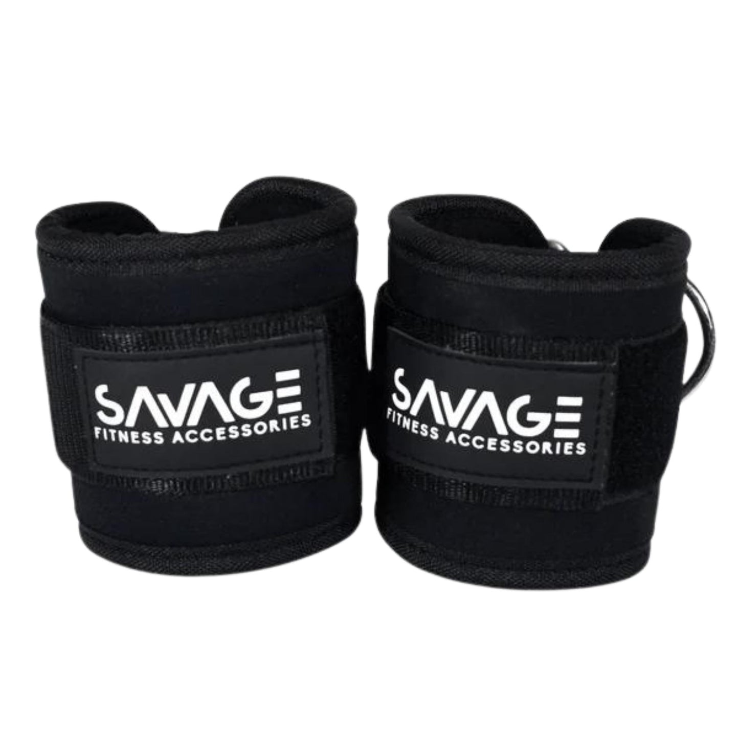 Savage Fitness - Ankle Straps - Training Accessories - Black - The Cave Gym