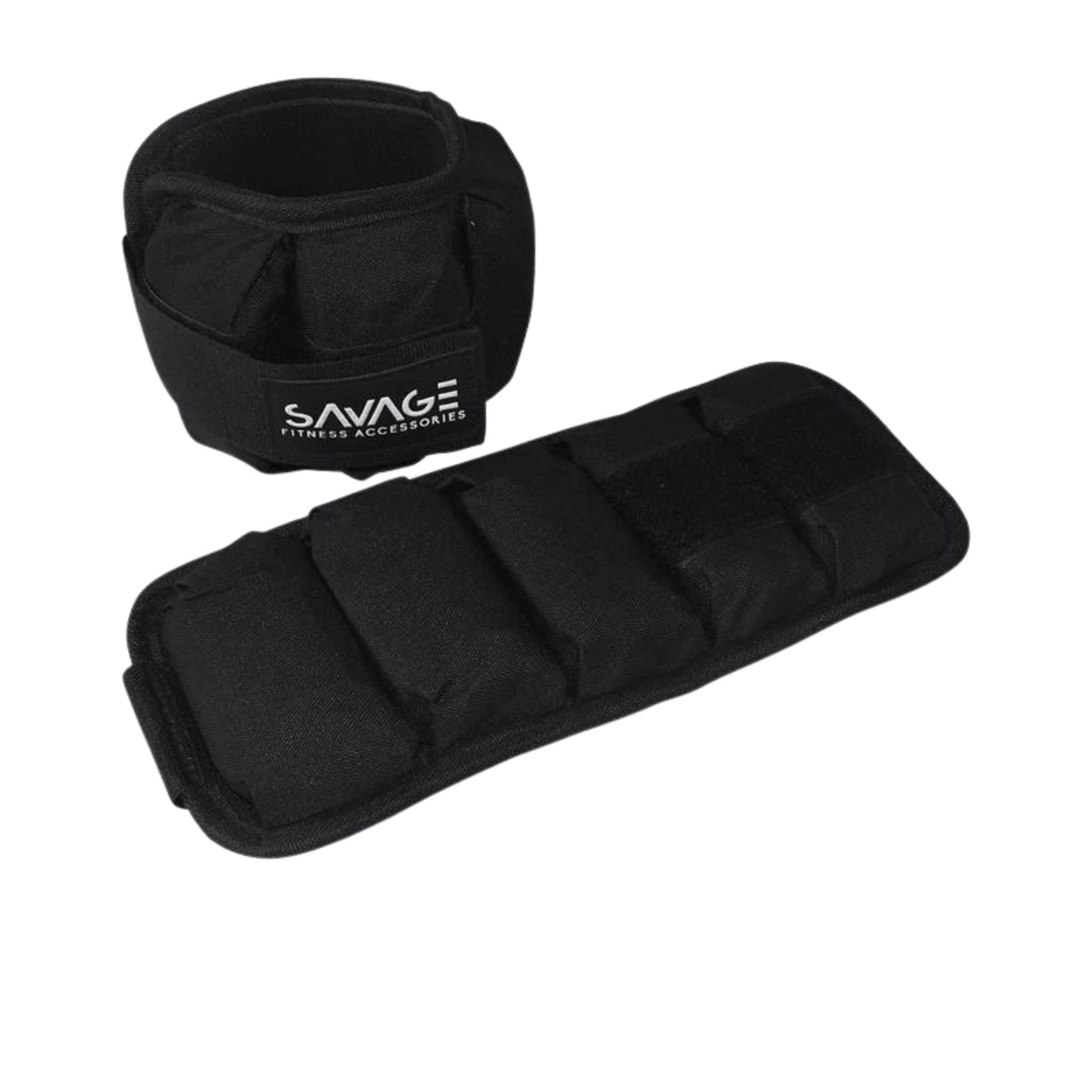 Savage Fitness - Ankle Weights - Training Accessories - Black - The Cave Gym