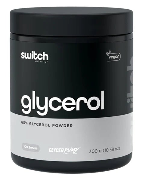 Switch Nutrition - Glycerol Powder - Supplements - 100 Serves/300g - The Cave Gym