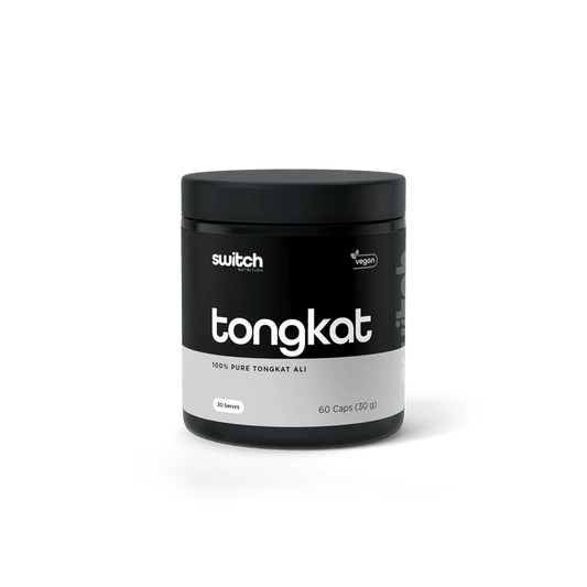 Switch Nutrition - Tongkat - Supplements - 60 Capsules / 30 Serves - The Cave Gym