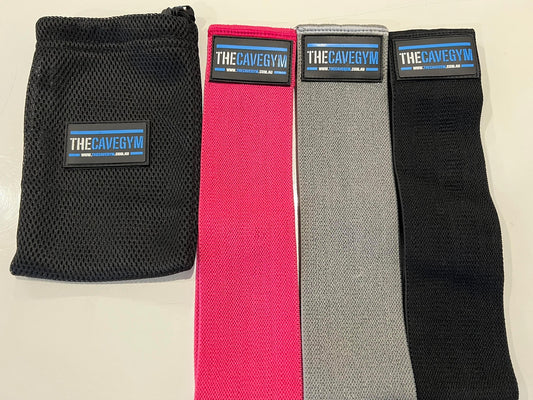 The Cave Gym Booty Band 3 Pack - Training Accessories - The Cave Gym - The Cave Gym