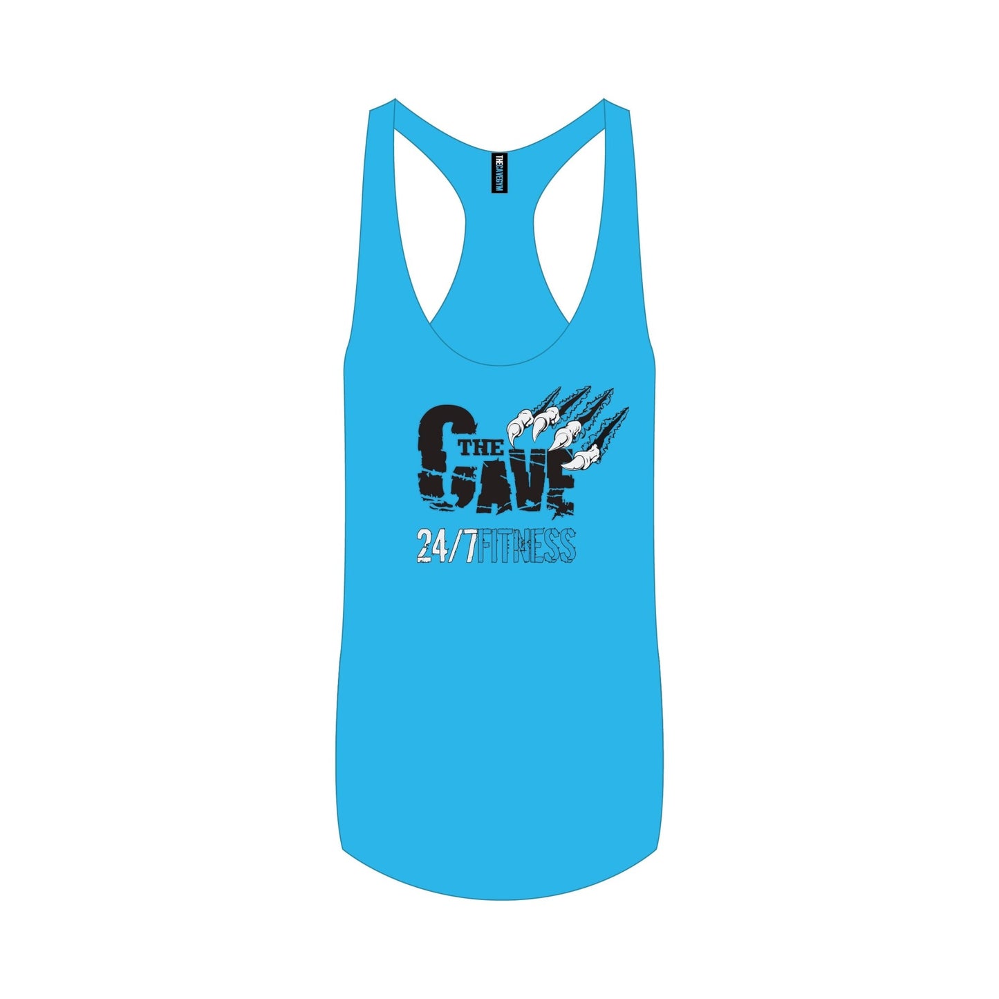 The Cave Gym - Stringer Singlet - Merchandise - Blue - The Cave Gym