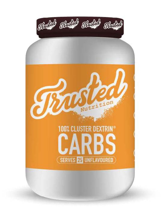 Trusted Nutrition - 100% Cluster Dextrin Carbohydrates 625g - Supplements - Unflavoured - The Cave Gym