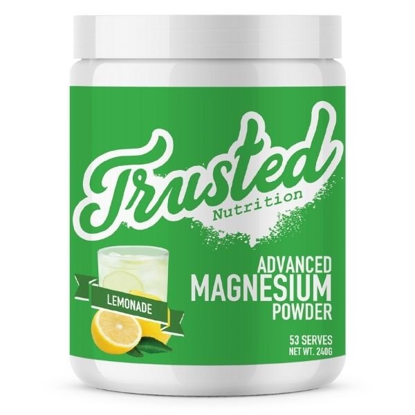 Trusted Nutrition - Advanced Magnesium Powder 240g - Supplements - Lemonade - The Cave Gym