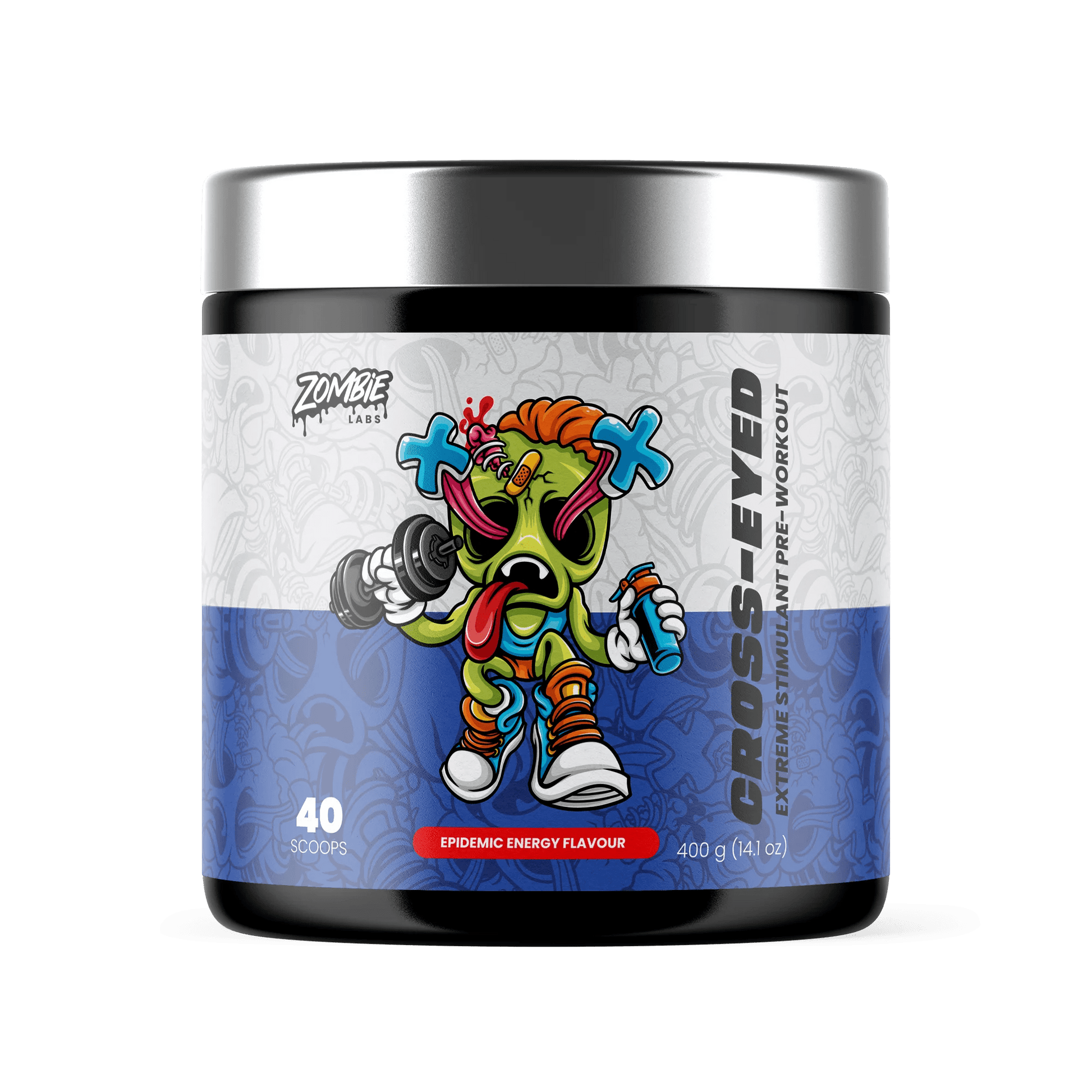 Zombie Labs - Cross-Eyed Pre-Workout - Supplements - 40 Serves - The Cave Gym