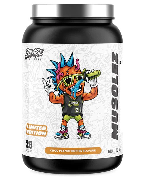 Zombie Labs - Musclez Whey Protein - Supplements - 28 Serves/910g - The Cave Gym