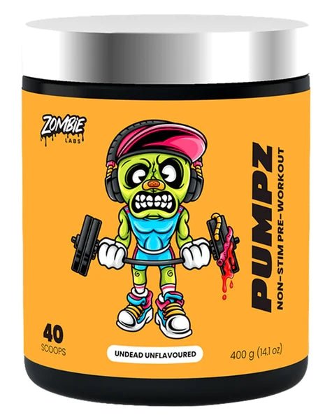 Zombie Labs - Pumpz Pre-Workout - Supplements - 40 Serves/400g - The Cave Gym